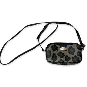 Coach Black and Brown Crossbody Bag